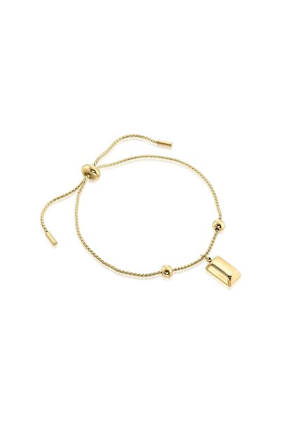 Hinari Brățară din oțel inoxidabil placată cu aur Urban Power