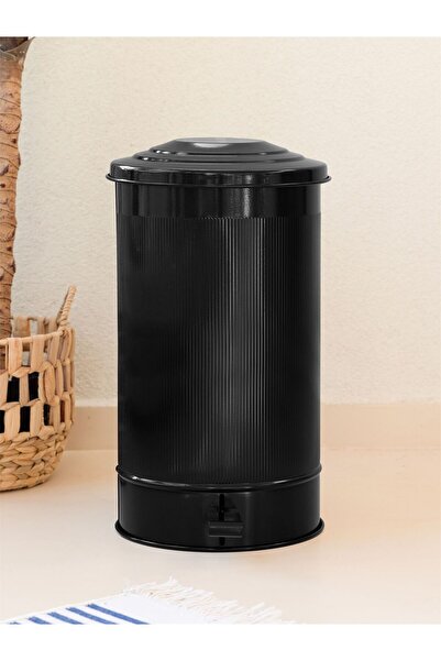 RİVO HOME DECOR Stripe Kitchen Trash Can 24 Lt
