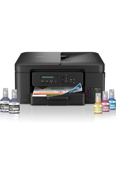 Brother Wireless All In One Ink Tank Printer, DCP-T730DW, Automatic Duplex Print & Scan, ADF