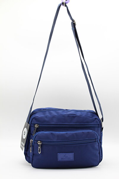 Bevitton Geantă de umăr pentru femei din material textil rezistent la apă Geantă de tip crossbody bleumarin