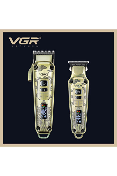 VGR V-643 Ultra Premium Metal Hair Clipper & Beard Trimmer (2 in 1)