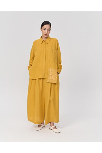 QOOQ STORE Zeph Pamuk Pantolon-HARDAL - 40