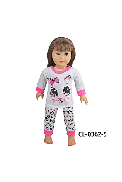 Choice فستان دمية بتصميم قوطي بعقدة على شكل فيونكة من سلسلة ملابس الدمية الور...