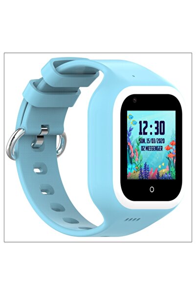 wonlex Ceas Smartwatch Pentru Copii, KT21, Albastru, SIM card, 4G, Apel video