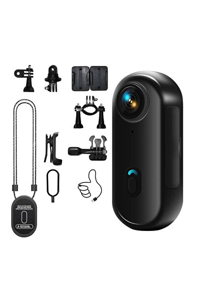 ALWAYS TEKNOLOJİ 1080P Mini Vücut Aksiyon Kamerası Wifi Kask-Motosiklet-Gidon-Araç Uyumludur