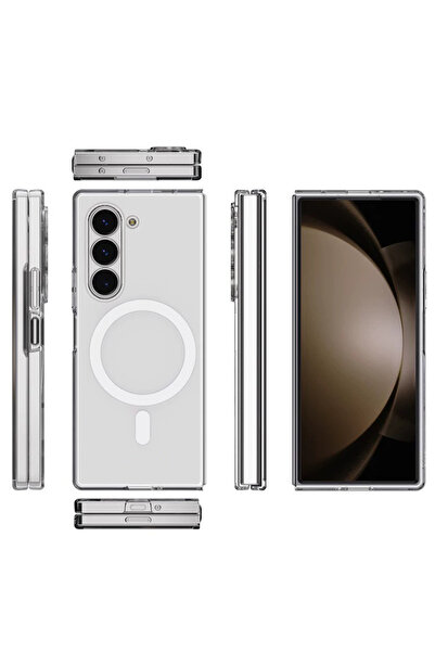 Ehlttiba غطاء حماية متوافق مع هاتف سامسونج جالاكسي زد فولد 6 مع حماية للكامير...