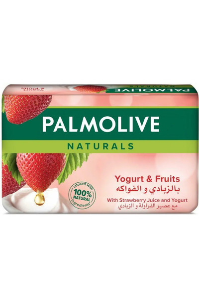 PALMOLIVE NATURALS صابون الزبادي والفواكه 170 جرام (عبوة من 48 قطعة)
