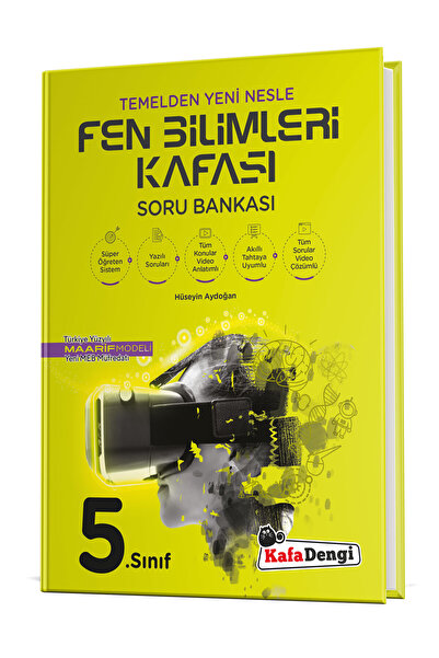 Kafa Dengi Yayınları 5. Sınıf Fen Bilimleri Kafası Soru Bankası