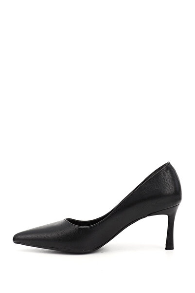 GÖNDERİ(R) Women's Black Pointed Toe Thin Heeled Stiletto