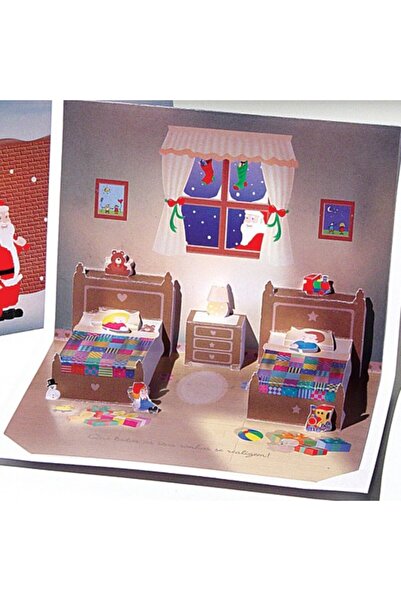 Origami Felicitare 3D tip Camera de Craciun