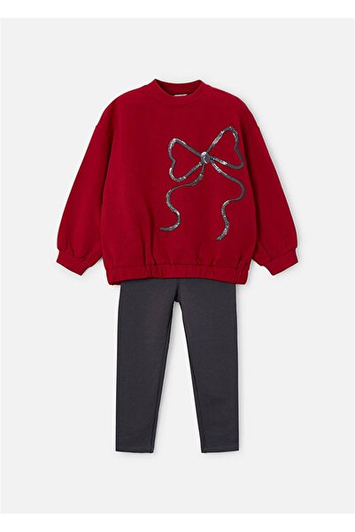 MAYORAL Girl's 2-Piece Top and Bottom Set Red 4720