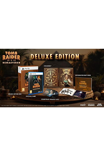 Aspyr Tomb Raider IV-VI Remastered Starring Lara Croft: Deluxe Edition PS5