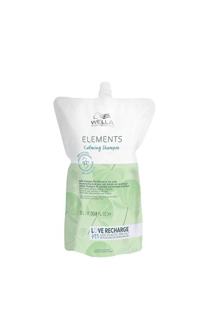 Wella Professionals Elements Calming, Șampon pentru păr, Pentru calmare, 1000 ml