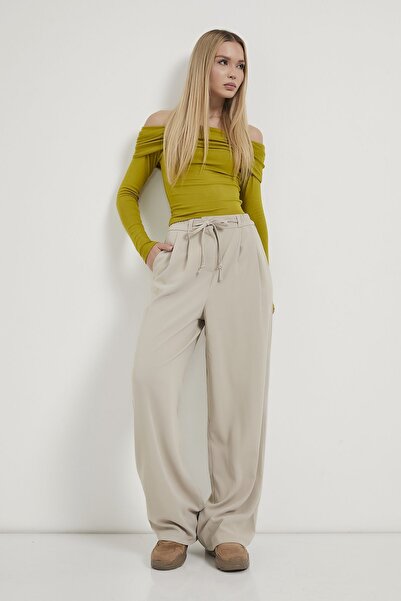 Arma Life ARMALIFE 3709 BELİ LASTİKLİ PREMIUM PALAZZO KADIN PANTOLON