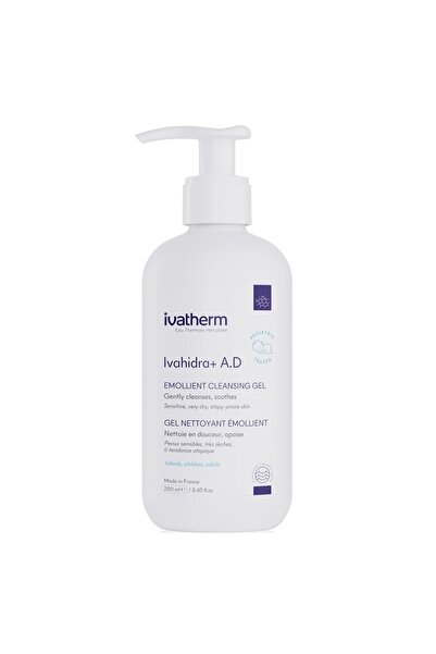 IVATHERM Ivahidra+ emollient washing gel, Ivatherm, Cleansing gel, 2 x 50 ml