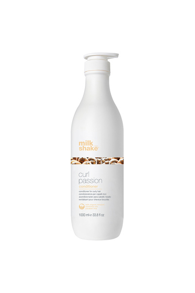 Milkshake Milk Shake, Curl Passion, Paraben-Free, Hair Conditioner, For Wave Definition, 1000 ml