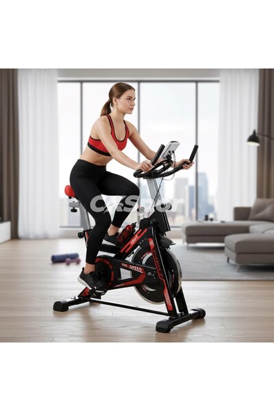 CKSpor Spinning Bike Dikey Kondisyon Bisikleti – Ayarlanabilir ve Sessiz Ev Tipi Egzersiz Aleti