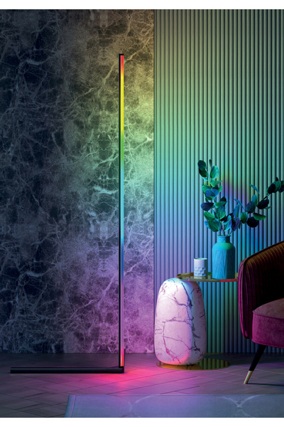 Vertik مصباح زاوية ذكي RGB متعدد الألوان مع تحكم عن بعد وتطبيق الجوال