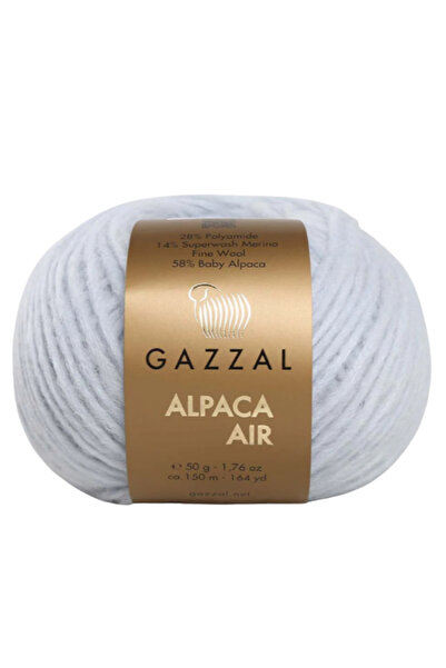 Gazzal Alpaca Air – 58% бебі-альпака, 14% мерино, 28% поліамід, 50 г / 150 м пряжа для в'язання-84