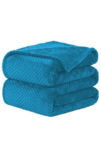 RALEX PUCIOASA Cocolino DOT Embossed Blanket 200x230 cm Blue