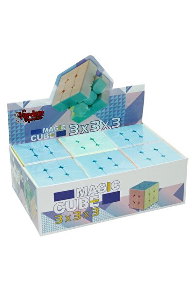 minivo Pastel Renklerde Zeka Küpü – 3’lü Kare (3X3x3)