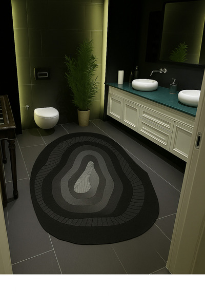 Rugs Modern Halı سجادة موسو ذات نمط مخطط منتشر للديكور mosso749