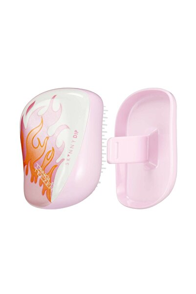 Tangle Teezer Compact Styler Detangler Hair Brush Dip Flames