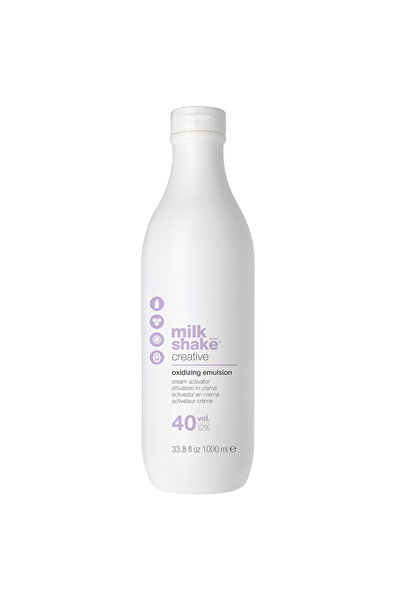 Milkshake Milk Shake, Creative, Hair Oxidant Lotion, 12%, 40 vol, 1000 ml