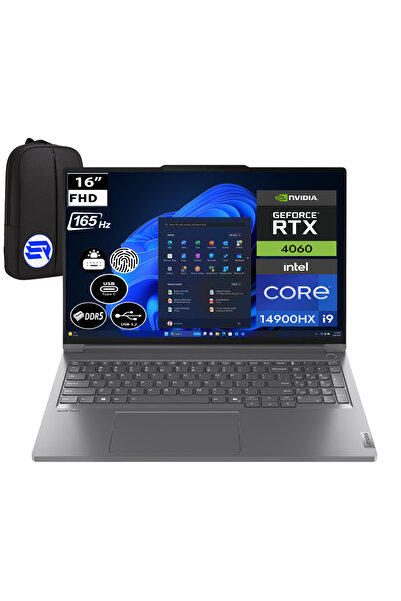 LENOVO Thinkbook i9-14900HX 32GB 2TB SSD RTX4060 16'' Win11 Pro 21N50024TREP2 + ElektroPasaj Çanta