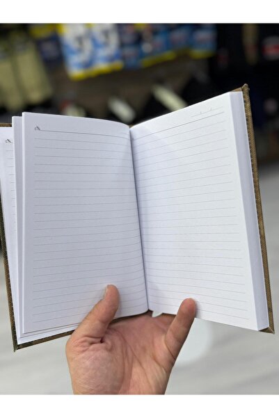 KOMANDO PAZARI Military Notebook Large Size Camouflage Checkered 110 Pages