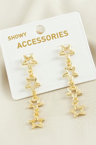 CT STONES أقراط ستار تريند المعدنية