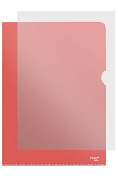 Esselte A4 standard protective folder 105 small red 25 pieces/set