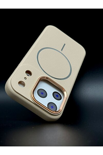 GENERAL جراب جلدي فاخر من MagSafe لهاتف iPhone 17 Pro - مقاوم للصدمات، رفيع، مع شحن لاسلكي