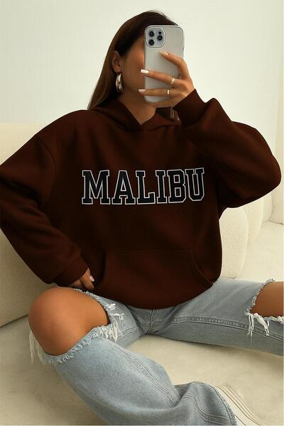 E-ROMA Hanorac unisex cu glugă, cu 3 fire, din bumbac pieptănat, cu imprimeu ...