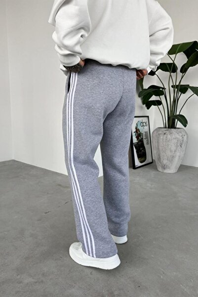 HAFKAGİYİM Φαρδιά αθλητική φόρμα με λεπτομέρεια σε γκρι ρίγες