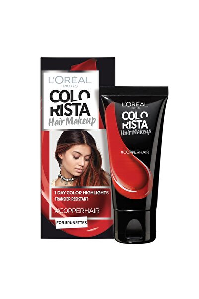 L'Oreal Paris Μακιγιάζ μαλλιών Colorista, Ημιμόνιμη βαφή μαλλιών, #COPPERHAIR, 30 ml
