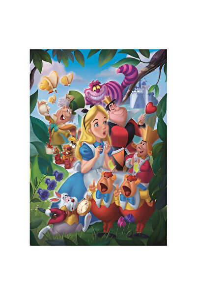 CLEMENTONI Disney Classics Disney Alice in Wonderland Compact Puzzle 1000 Pieces