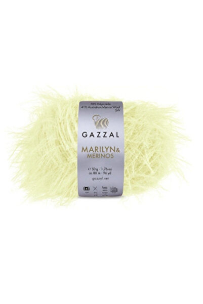 Gazzal Merino Merlyn El Örgü İpi 100 gr 280 mt Merinos Yün Akrilik Karışımlı ...