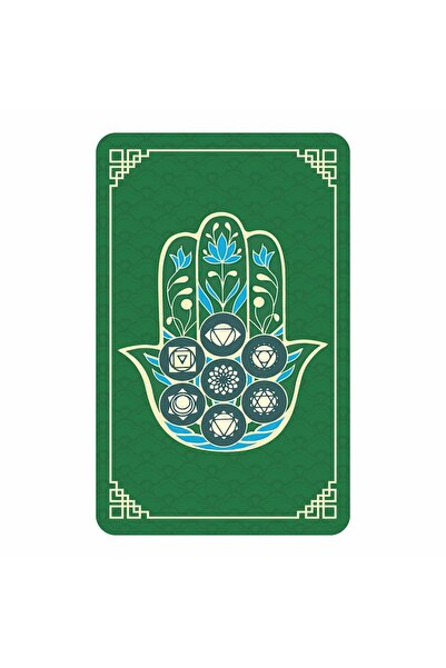 Feng Shui Card pentru forta vitala cu Mana lui Hamsa 2025