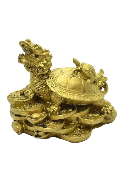 Feng Shui Testoasa dragon cu cu broasca testoasa pe spate