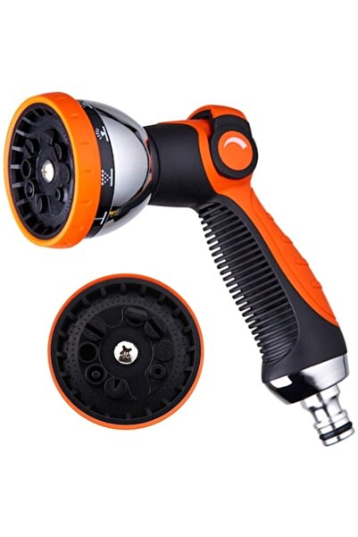 Manolex Pistol pentru furtun de gradina 16 x 12 x 6.5 cm, rezistent, anti-rugina, ajustabil, 10 functii