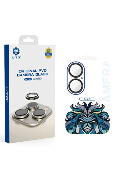 Lito Folie sticla iPhone 17 Titanium AR Camera Glass, negru