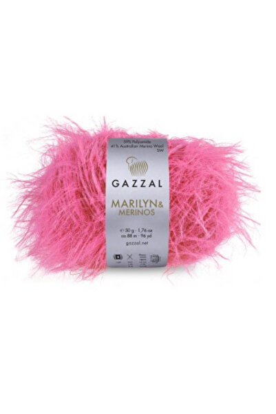 Gazzal Fir de tricotat manual Merino Merlyn 50 gr 100 mt Lână Merinos amestec...