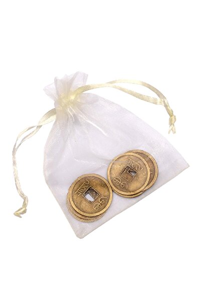 Feng Shui Sac cu bani - 9 monede I-Ching