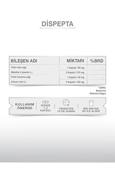 goodday DİSPEPTA 30 LİKİT KAPSÜL