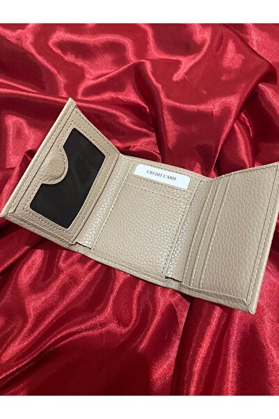 mlio Cream Minimalist Stylish Card Holder Wallet