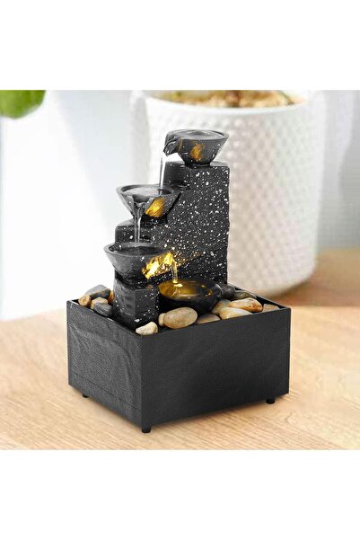 Feng Shui Fantana de apa in trepte cu lumina led