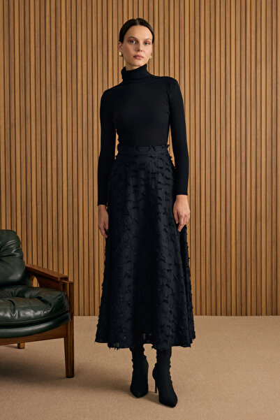 Aker Kumaşı Püsküllü Dokuma Etek