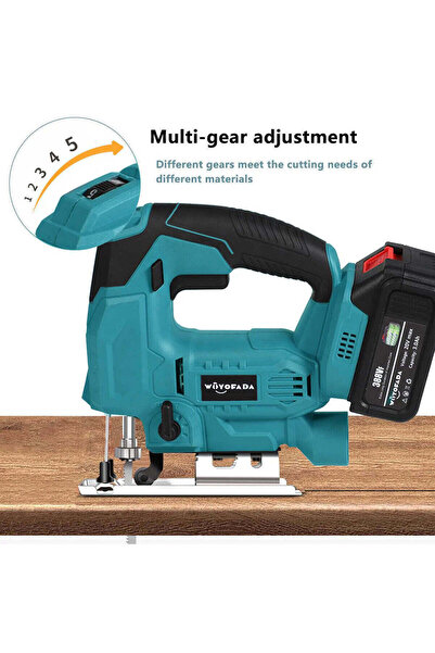 TEHNOSHOP 20V pendulum saw 2 batteries 2800RPM variable speed