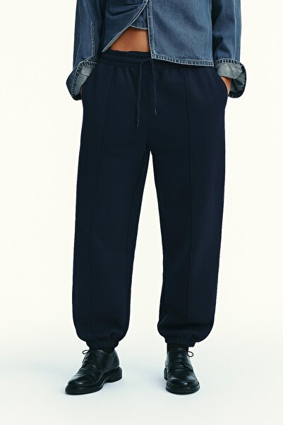 HAKKE Three-Threaded Legged Rubber-Soled Sweatpants